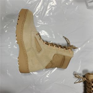 Botas de Desierto DFT0115 Ligeras, Zapatos de Combate Color Caqui Marrón, Botas de Desierto LAMAI de Gamuza - Product Image 2