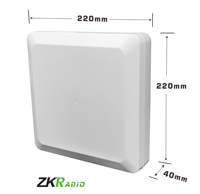 Lecteur Rfid industriel UHF RFID 865-868MHz lecteur de carte ISO18000-6C lecteur de milieu de gamme 5 mètres avec Interface USB/RS485/WG