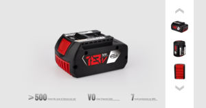 Оптовая продажа: Аккумулятор для электроинструмента 18В 3Ач, замена для беспроводного инструмента GBA18V40 - Product Image 4