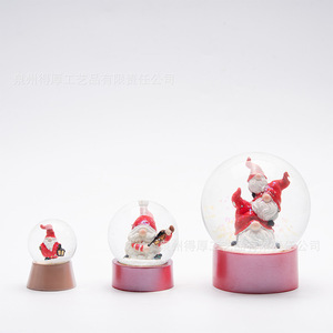 Adorno de Globo de Nieve de Resina con Papá Noel Hecho a Medida, 23 cm, Decoración de Interiores, Regalo - Product Image 2