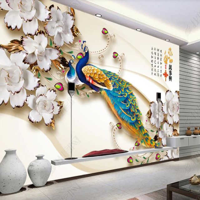 Wholesale Customized 3D 5D 8D Tv Background Wallpaper Luxury Living Room  -100X 144Inches From M.Alibaba.Com