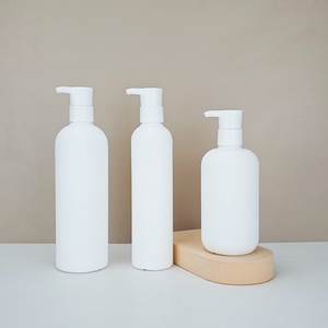 In Stock Frosted White Custom Hdpe Cosmetic Packaging Lotion <b>Bottle</b> Containers Plastic <b>Bottle</b> Pump Spray Moisturizing Shampoo - Product Image 6