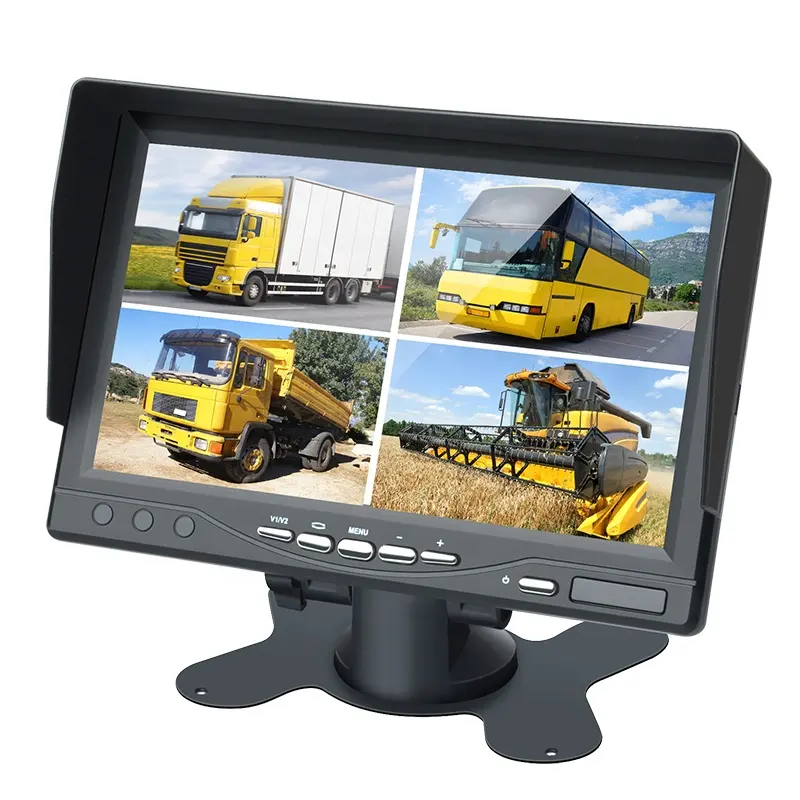 Promotion High Quality 720p In Cab Camera Vehicle HD 4 CH LCD Car Monitor Camera
