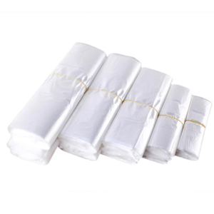 Custom Logo Thank You Side Gusset HDPE Plastic Shopping Bags with Heat Seal for Supermarket Exhibition Use Food Grade Packaging