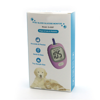 BERRY One Touch G-430P Lecteur de glycémie pour chien, temps de test de 5 secondes, mémoire de 200 résultats, 3000 tests, autonomie de la batterie, diagnostic, injection