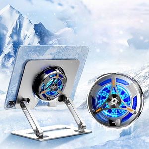 Support pour ordinateur portable Leizun SL06 ergonomique, réglable, en aluminium, avec éclairage RGB, support robuste, <span class=keywords><strong>ventilateur</strong></span> de refroidissement, <span class=keywords><strong>17</strong></span> <span class=keywords><strong>pouces</strong></span> - Product Image 1