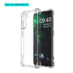 เคสโทรศัพท์มือถือกันกระแทกแบบใส TPU 3 มิติ พร้อม Airbag ป้องกันแรงกระแทก 360 องศา ครอบคลุมทั้งตัวเครื่อง สำหรับ Samsung S21 ป้องกันเลนส์ - Product Image 2