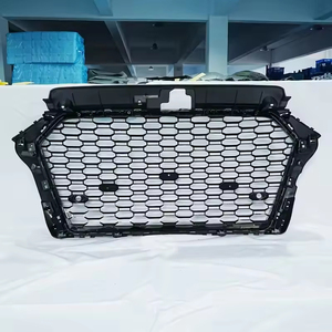 Griglia Frontale Stile RS3 a Nido d'Ape Nero Lucido per Parti Auto Classiche per Audi <span class=keywords><strong>A3</strong></span> S3 RS3 17-19 8V.5 - Product Image 3