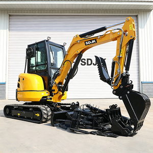 Bestselling Products Cheap Hydraulic Mini Excavator 1 Ton 2 3.5 Digger <b>Machine</b> Epa Engine Crawler Excavators Fram - Product Image 1
