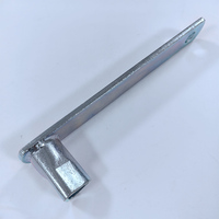 Clé à molette antivol en acier galvanisé sur mesure pour barrière de stationnement de voiture, outils à main, garde de sécurité