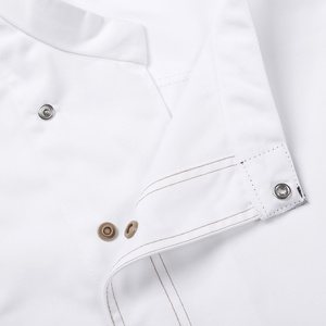 Uniforme de cuisine pour hommes et femmes Veste de chef unisexe pour adultes Manteau de cuisinier Hôtel Restaurant Cantine Pâtisserie Café Chemise Costume de cuisine - Product Image 2