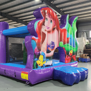 Château gonflable K-POP de qualité commerciale, château gonflable de dessin animé sirène <span class=keywords><strong>pour</strong></span> enfants, <span class=keywords><strong>location</strong></span> <span class=keywords><strong>pour</strong></span> fêtes en plein air - Product Image 3