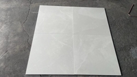Carreaux de sol en porcelaine effet marbre 600x600mm, surface brillante, antidérapants, carreaux de sol en céramique de bonne qualité, couleur blanche