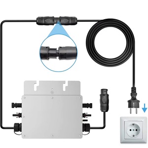 Connecteur femelle BC01 avec prise EU Schuko, câble d'extension AC pour micro-onduleur solaire Deye Hoymiles HMS <span class=keywords><strong>Envertech</strong></span> - Product Image 5