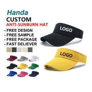 HD Custom Logo Athletic Adjustable Empty Top Baseball Cap Cotton Sunshade Hat with Embroidery Printed Sunblock Promotional Genre