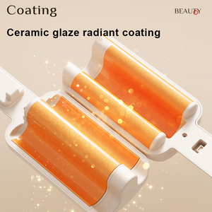 Rouleau d'oeufs de 32mm <span class=keywords><strong>fer</strong></span> à friser usage domestique ondulation de l'eau bigoudi grande vague pour les paresseux attelles de tête de bulle de dieu - Product Image 5