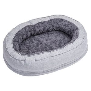 Donut-Katzen-Hunde-Kaninchen-Warmes Abnehmbares Waschbares Haustier-Schlafbett Rund Verdickt Klein - Product Image 5