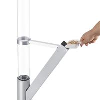 Chauffage extérieur à granulés en acier inoxydable, design anti-rouille, verre borosilicate moderne de style européen, puissance 4KW, mobilier d'extérieur en métal et bois