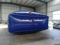 Bollison – Réservoir d'eau portable en bâche PVC pour l'irrigation / Cuve souple en plastique pour l'eau / Stockage d'eau