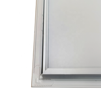 Panneau d'accès au plafond en aluminium blanc amovible pour système HVAC moderne, de forme carrée, avec taille personnalisée et installation facile et durable