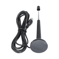 DVB-T2 HDTV Innen- und Außenantenne für Digitalen TV-Empfang Omnidirektionale Kunststoff-FM-Radio VHF/UHF-Antenne