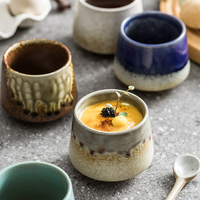 Tasse à café en porcelaine de style japonais moderne et luxueuse, faite à la main, pour mariage, usage domestique et commercial, passe au lave-vaisselle et au micro-ondes