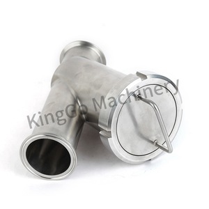 Alimentos <span class=keywords><strong>Y</strong></span> Bebidas de la tubería de acero inoxidable SS316 Tri Clamp tipo <span class=keywords><strong>Y</strong></span> filtro - Product Image 1