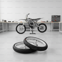 Juego de Ruedas Surron Light Bee Supermoto de 17 Pulgadas con Neumáticos CST, Kit de Frenos de Disco Delanteros y Traseros