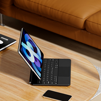 Clavier magique pour iPad Pro, étuis pour iPhone, design luxueux, étui pour tablette avec emplacement pour stylet, housse en PU, Mym1902 Laudtec, vente en gros, OEM/ODM/marque privée