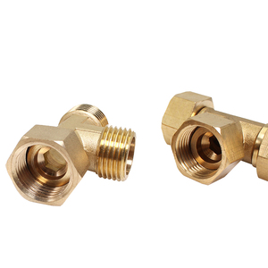 Cina merci su misura tubo di rame trasporto acqua <span class=keywords><strong>ottone</strong></span> <span class=keywords><strong>1</strong></span>/2 "-2" gomito maschio - Product Image 5