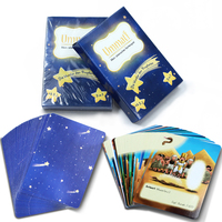 Service d'impression de petits jeux de cartes personnalisés Conception de cartes de questions Jeu de cartes mafia personnalisé avec boîte