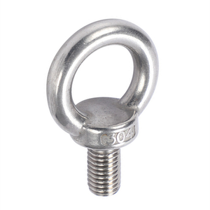Boulon à œil de levage en acier inoxydable 304, finition brute, M3-M36, <span class=keywords><strong>DIN</strong></span> <span class=keywords><strong>580</strong></span> - Product Image 1