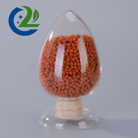 Bola Katalis Reaktor Bahan AL2O3Fe Kemurnian 99% Warna Coklat Tua untuk Fasilitas Pemulihan Sulfur Merek Chuangli Ukuran 4-6mm Model JiangXi