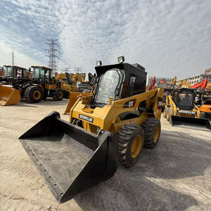 Caterpillar 246D Mini Skid <b>Steer</b> Loader Used Front Loader Used Small Bob Cat Cheap Price Skid <b>Steer</b> Loader - Product Image 5