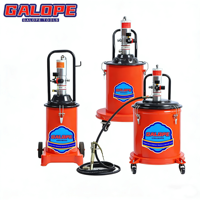 Kit de pompe à graisse pneumatique 12L 20L 35L 40L 45L, distributeur d'huile haute pression, pompe à graisse portable à commande pneumatique