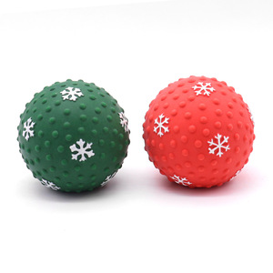 New <b>Dog</b> Pet <b>Toy</b> with Sound <b>Christmas</b> <b>Toy</b> Latex Molar <b>Dog</b> the <b>Toy</b> <b>Dog</b> Ball - Product Image 5