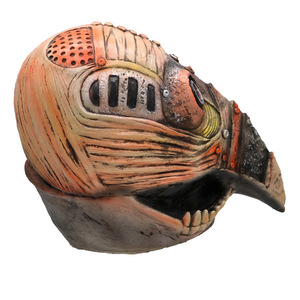 Masques d'Halloween pour fête, <span class=keywords><strong>masque</strong></span> chirurgical en latex pour le visage entier avec motif lune et lumière, thème d'Halloween effrayant - Product Image 2