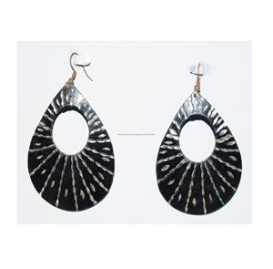 2025 Zambia verde 4 pares 20mm oro y Rosa turco plata candelabro pendientes joyería étnica verano ropa joyería - Product Image 6