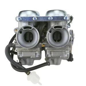 Nouveau carburateur double cylindre en aluminium de précision OE PD26J 26 mm pour Rebel CMX250 CB250 CBT125 Pièces de réparation de moteur - Product Image 6