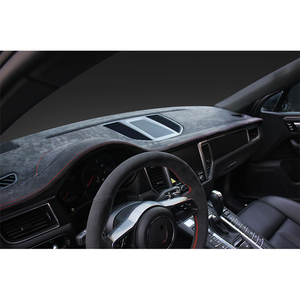 Cubierta de Tablero LS AUTO en Italiano para Negro para Porsche <span class=keywords><strong>Macan</strong></span> 2016-2020, Kit de Protección <span class=keywords><strong>Interior</strong></span> de Coche de Alta Calidad - Product Image 1