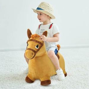 Peluche hopper gonfiabili cavallo che salta & unicorn, peluche pelle, pvc cavallo che salta all'interno. - Product Image 4