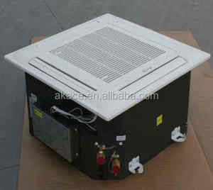 Ventilateur à cassette <span class=keywords><strong>chauffage</strong></span> et refroidissement climatiseur central à double usage vent de tous les côtés FCU - Product Image 3