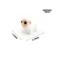 Feeron - Bolsa Sorpresa de Juguetes de Animales Impresos en 3D de PLA Multicolor, Adornos Infantiles de Safari para Paisajes Divertidos, Dibujos Animados Duraderos, Gran Venta