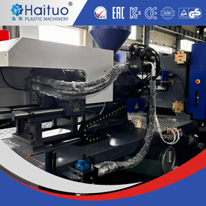 Machine de moulage par injection servo-horizontale pour la production de bouteilles de shampoing cosmétique en PET, ABS et PP |   Contrôle PLC - Product Image 5