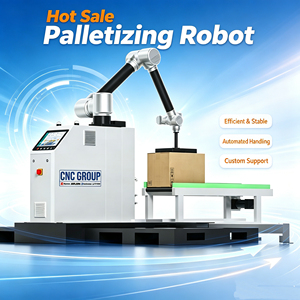 Palettiseur collaboratif mobile, bras robotique de palettisation, robot collaboratif à 6 axes, machine de préhension et de placement sans clôture de sécurité - Product Image 1