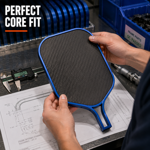 Protection de bord de raquette de pickleball en aluminium usiné CNC sur mesure avec fil d'EDM en acier inoxydable, matériel sportif OEM - Product Image 3