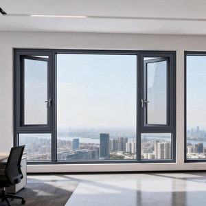 Geluidsdichte en slagvaste aluminium ramen met dubbele beglazing, winddicht, geschikt voor thuisgebruik - Product Image 1