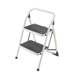 Contracted Design Portable Household Ladder Folding Steel Ladder Step Ladder With Handrail