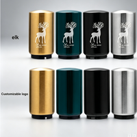 Ouvre-bouteille magnétique créatif portable, ouvre-bouteille à pression en acier inoxydable, personnalisation en gros