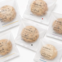 Wholesale Koekjeszakjes Bio Mini Enkel Hittezegel Custom Bedrukt Verpakking voor Biscuits Bakkerij Snack